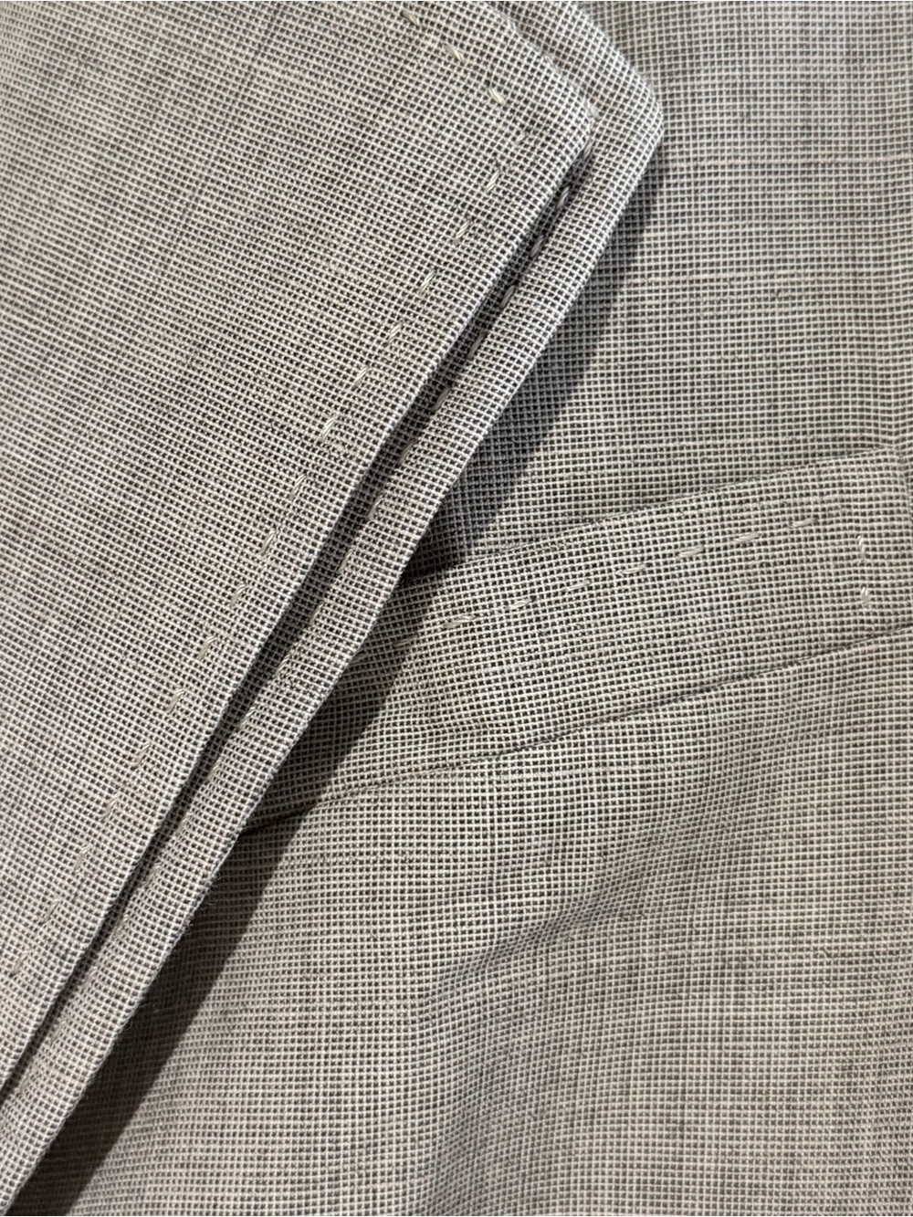Tahari women’s pinstripe gray taupe suit jacket blazer size 12 Arthur S Levine - Picture 4 of 9